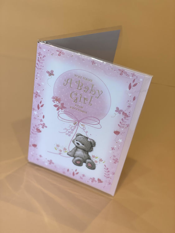Picture of 1928- YOU HAVE A BABY GIRL, HOW EXCITING CARD